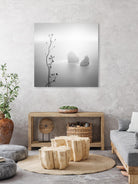 Misty Rocks by Alexandre Manuel on GIANT ART - grey landscape