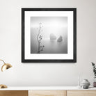 Misty Rocks by Alexandre Manuel on GIANT ART - grey landscape