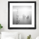 Misty Rocks by Alexandre Manuel on GIANT ART - grey landscape