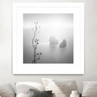 Misty Rocks by Alexandre Manuel on GIANT ART - grey landscape