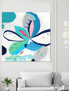 Ever Green by Diana Rosa on GIANT ART - white abstract