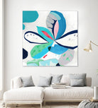 Ever Green by Diana Rosa on GIANT ART - white abstract