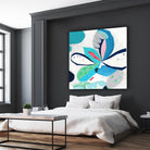 Ever Green by Diana Rosa on GIANT ART - white abstract