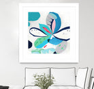 Ever Green by Diana Rosa on GIANT ART - white abstract