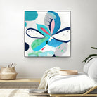 Ever Green by Diana Rosa on GIANT ART - white abstract