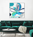 Ever Green by Diana Rosa on GIANT ART - white abstract