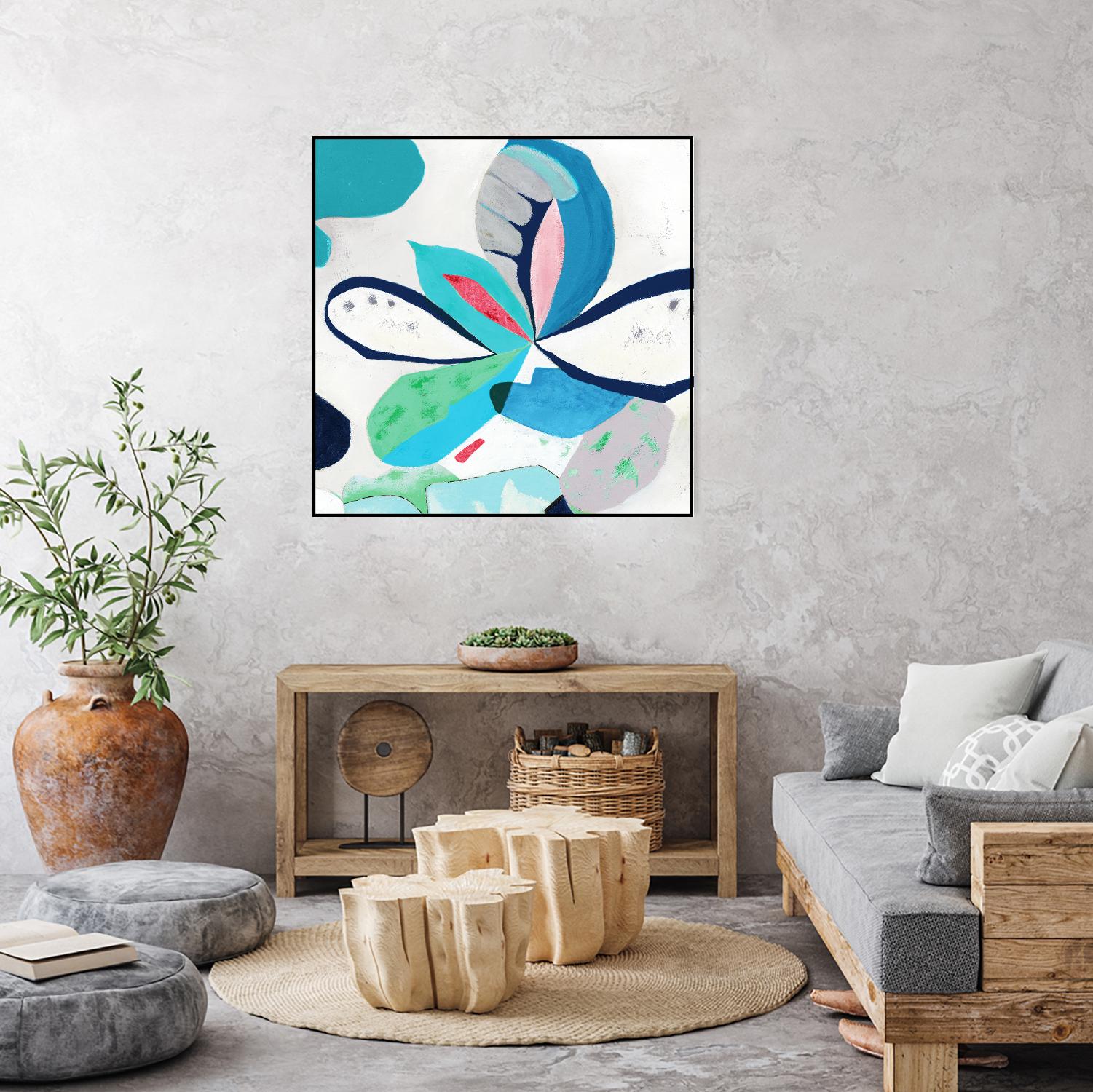 Ever Green by Diana Rosa on GIANT ART - white abstract