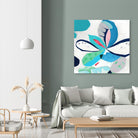 Ever Green by Diana Rosa on GIANT ART - white abstract