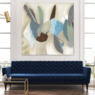 Saving Odds I by Diana Rosa on GIANT ART - cyan abstract