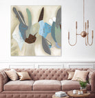 Saving Odds I by Diana Rosa on GIANT ART - cyan abstract