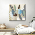 Saving Odds I by Diana Rosa on GIANT ART - cyan abstract