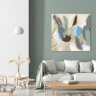 Saving Odds I by Diana Rosa on GIANT ART - cyan abstract