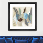 Saving Odds I by Diana Rosa on GIANT ART - cyan abstract