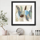 Saving Odds I by Diana Rosa on GIANT ART - cyan abstract