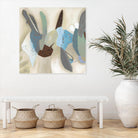 Saving Odds I by Diana Rosa on GIANT ART - cyan abstract