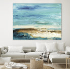 Beach Day by Grace Rowman on GIANT ART - white abstract