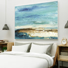 Beach Day by Grace Rowman on GIANT ART - white abstract