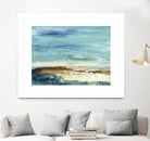 Beach Day by Grace Rowman on GIANT ART - white abstract