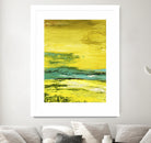 Buttercups by Beth ten Hove on GIANT ART - turquoise abstract