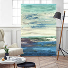 Spring Transformations by Grace Rowman on GIANT ART - cyan abstract