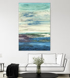 Spring Transformations by Grace Rowman on GIANT ART - cyan abstract