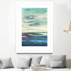 Spring Transformations by Grace Rowman on GIANT ART - cyan abstract