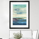 Spring Transformations by Grace Rowman on GIANT ART - cyan abstract