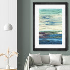 Spring Transformations by Grace Rowman on GIANT ART - cyan abstract