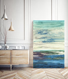 Spring Transformations by Grace Rowman on GIANT ART - cyan abstract