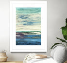 Spring Transformations by Grace Rowman on GIANT ART - cyan abstract