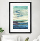 Spring Transformations by Grace Rowman on GIANT ART - cyan abstract