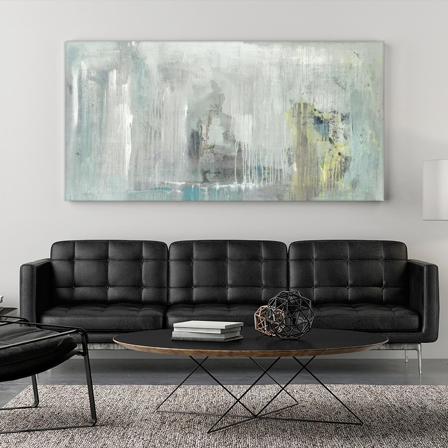 A Storm In Sea by Grace Rowman on GIANT ART - white abstract