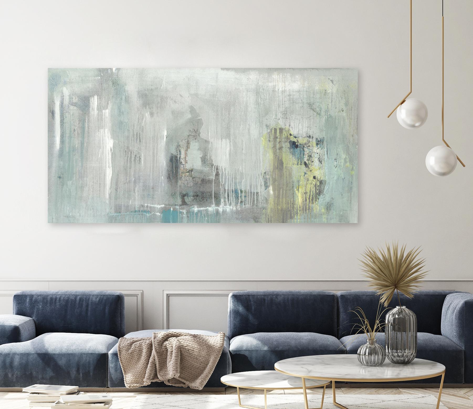 A Storm In Sea by Grace Rowman on GIANT ART - white abstract