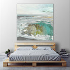 Ocean II by Grace Rowman on GIANT ART - blue abstract