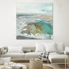 Ocean II by Grace Rowman on GIANT ART - blue abstract