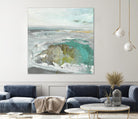Ocean II by Grace Rowman on GIANT ART - blue abstract