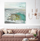 Ocean II by Grace Rowman on GIANT ART - blue abstract