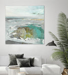 Ocean II by Grace Rowman on GIANT ART - blue abstract