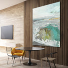 Ocean II by Grace Rowman on GIANT ART - blue abstract