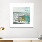 Ocean II by Grace Rowman on GIANT ART - blue abstract