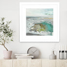 Ocean II by Grace Rowman on GIANT ART - blue abstract