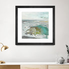 Ocean II by Grace Rowman on GIANT ART - blue abstract