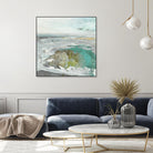 Ocean II by Grace Rowman on GIANT ART - blue abstract