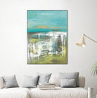 From The Shore I by Grace Rowman on GIANT ART - green abstract