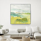 From The Shore II by Grace Rowman on GIANT ART - yellow abstract