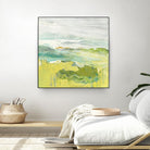 From The Shore II by Grace Rowman on GIANT ART - yellow abstract
