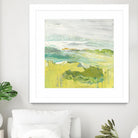 From The Shore II by Grace Rowman on GIANT ART - yellow abstract