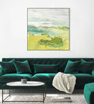 From The Shore II by Grace Rowman on GIANT ART - yellow abstract