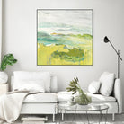 From The Shore II by Grace Rowman on GIANT ART - yellow abstract