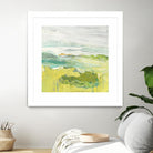 From The Shore II by Grace Rowman on GIANT ART - yellow abstract